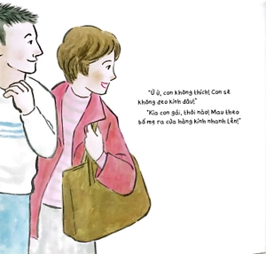 bộ tranh truyện ehon nhật bản - bí mật của kính cận