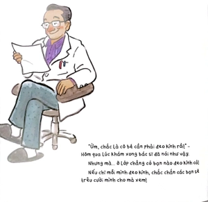 bộ tranh truyện ehon nhật bản - bí mật của kính cận