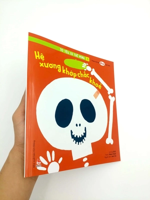 bộ tranh truyện ehon nhật bản - tớ yêu cơ thể mình 8 - hệ xương khớp chắc khỏe
