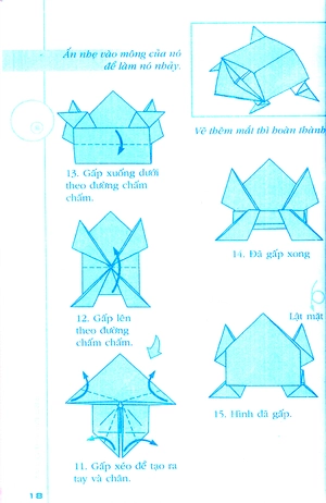 bộ trẻ em khéo tay gấp hình - tập 2