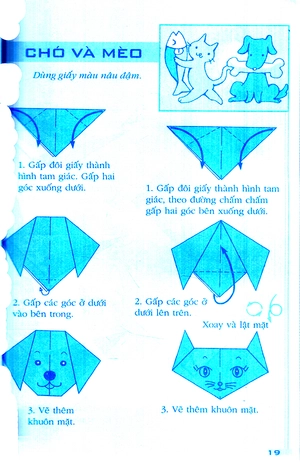 bộ trẻ em khéo tay gấp hình - tập 2