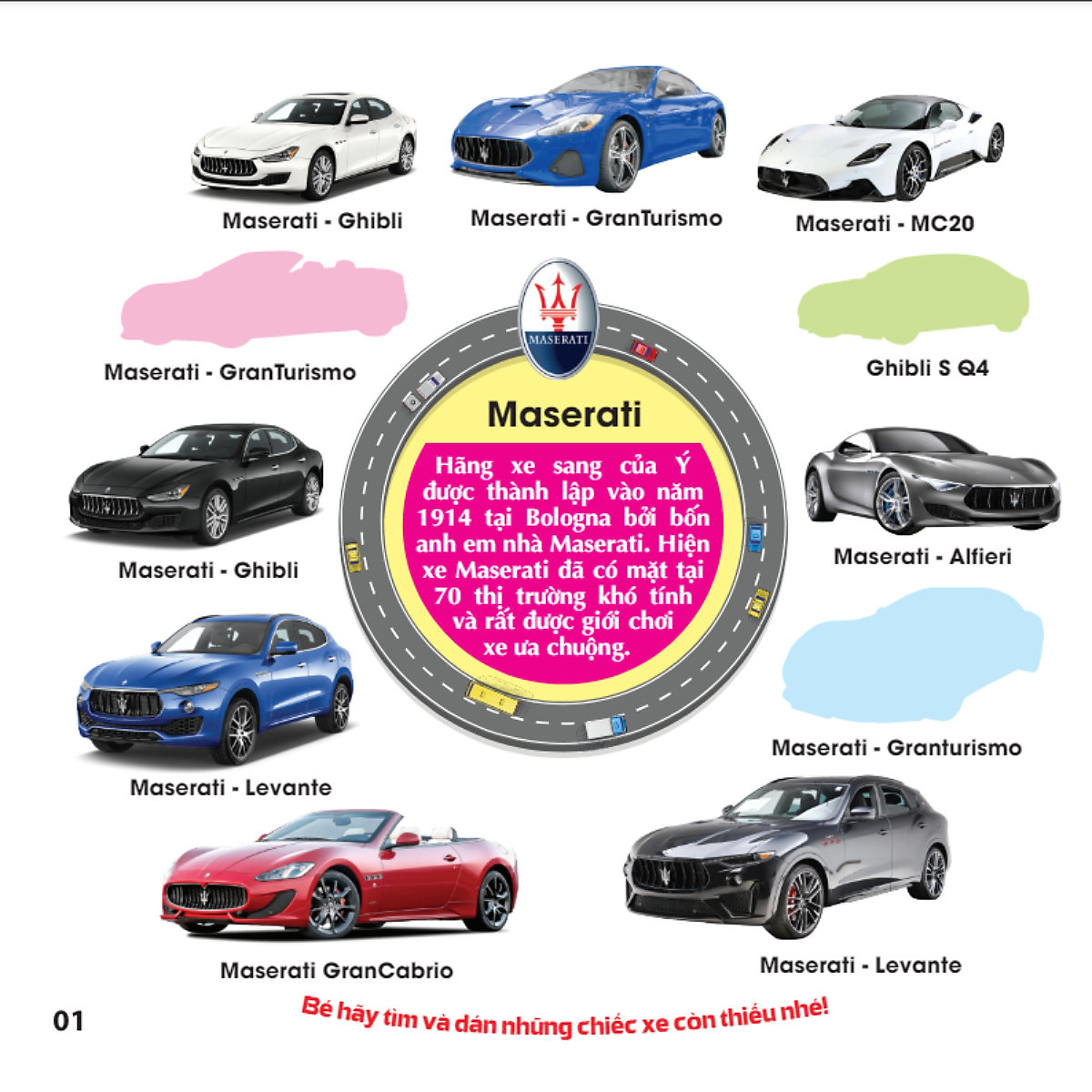 Bo
						
										
										Tro Choi Dan Hinh IQ-EQ-CQ - Sticker - Sieu Xe - Tap 1