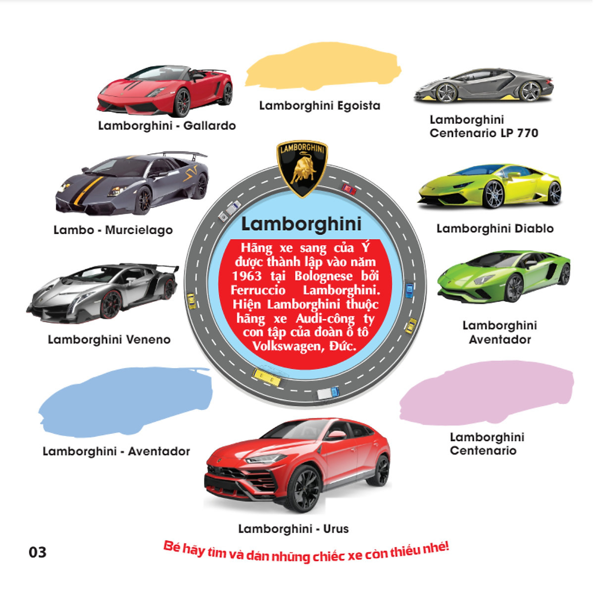 Bo
						
										
										Tro Choi Dan Hinh IQ-EQ-CQ - Sticker - Sieu Xe - Tap 1