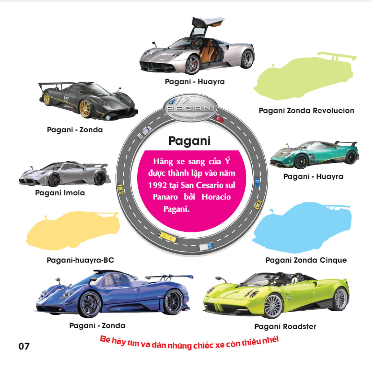 Bo
						
										
										Tro Choi Dan Hinh IQ-EQ-CQ - Sticker - Sieu Xe - Tap 1