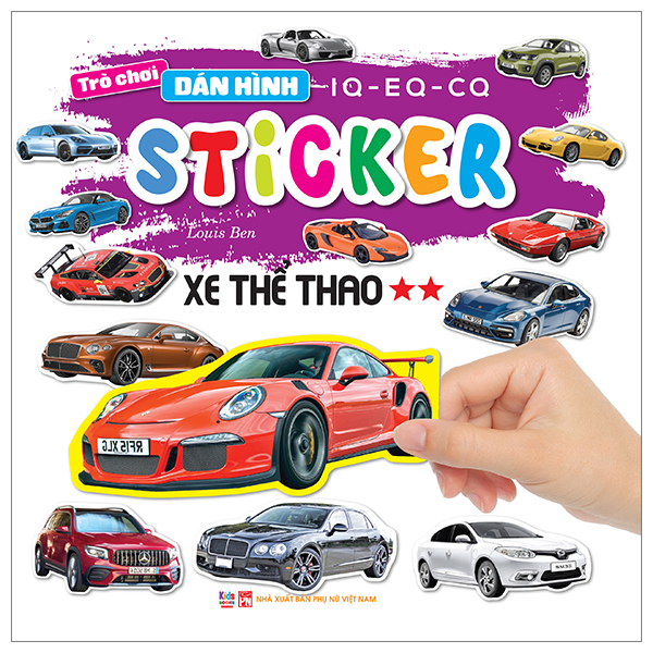 Bo
						
										
										Tro Choi Dan Hinh IQ-EQ-CQ - Sticker - Xe Thong Dung - Tap 2
