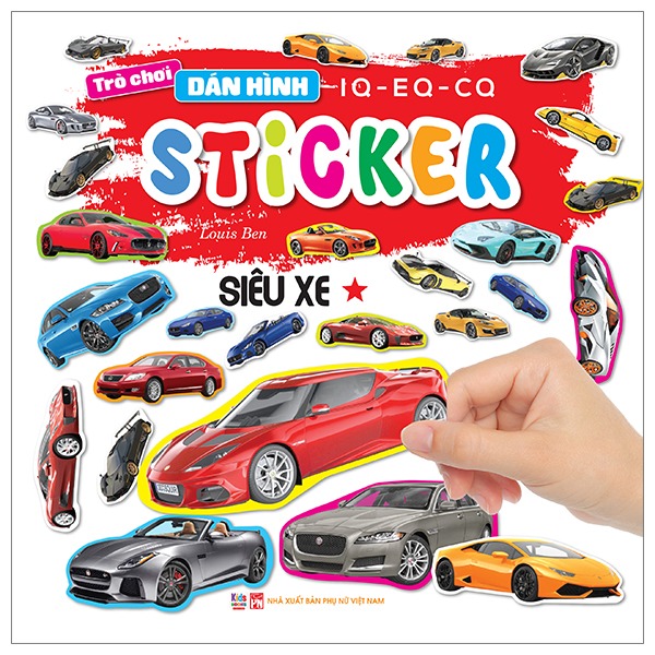 Bo
						
										
										Tro Choi Dan Hinh IQ-EQ-CQ - Sticker - Xe Thong Dung - Tap 2