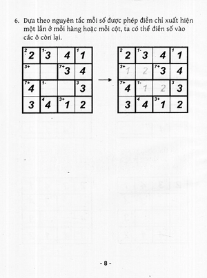 bộ trò chơi ô chữ số thông minh kenken - dành cho mọi người (tập 3)
