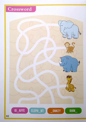 bộ trò chơi ô chữ tiếng anh - unit 5