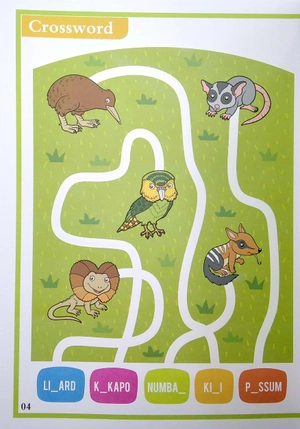 bộ trò chơi ô chữ tiếng anh - unit 5