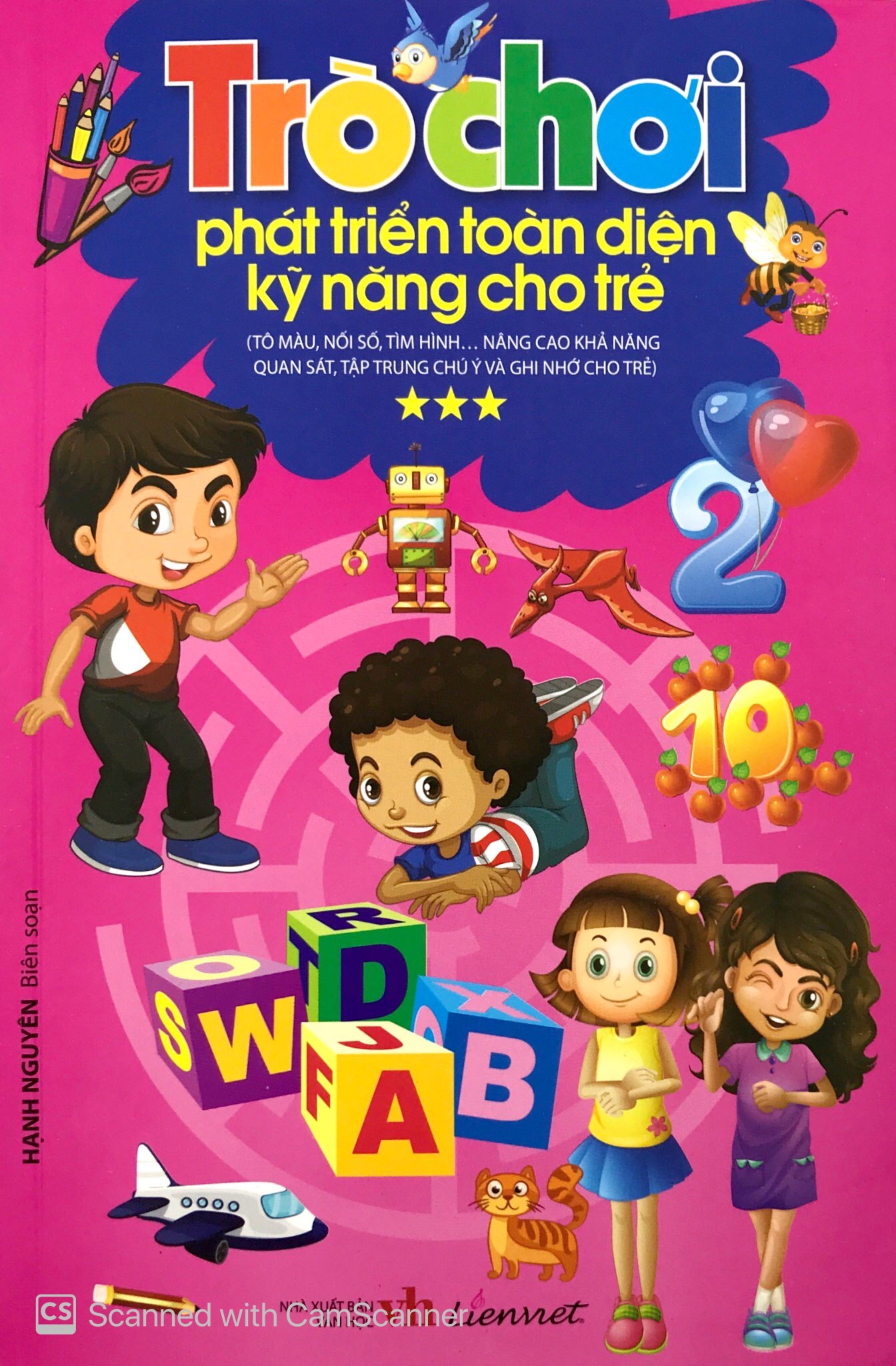 bộ trò chơi phát triển toàn diện kỹ năng cho trẻ - tập 3