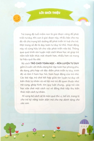 bộ trò chơi toán học 1 (rèn luyện tư duy 3-6 tuổi)