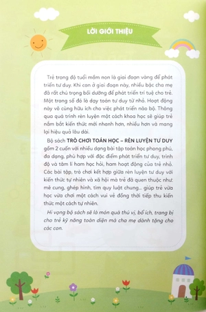 bộ trò chơi toán học 2 (rèn luyện tư duy 3-6 tuổi)