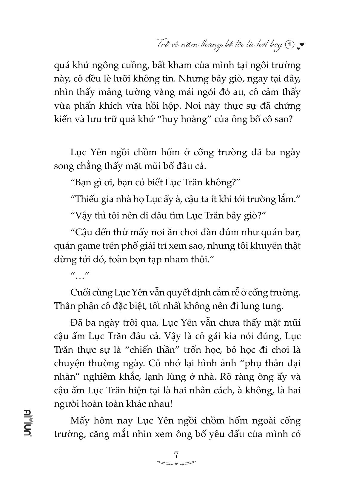 Bộ
						
										
										Trở Về Năm Tháng Bố Tôi Là Hot Boy - Tập 1 (Tái Bản 2026) - Tặng Kèm Bookmark