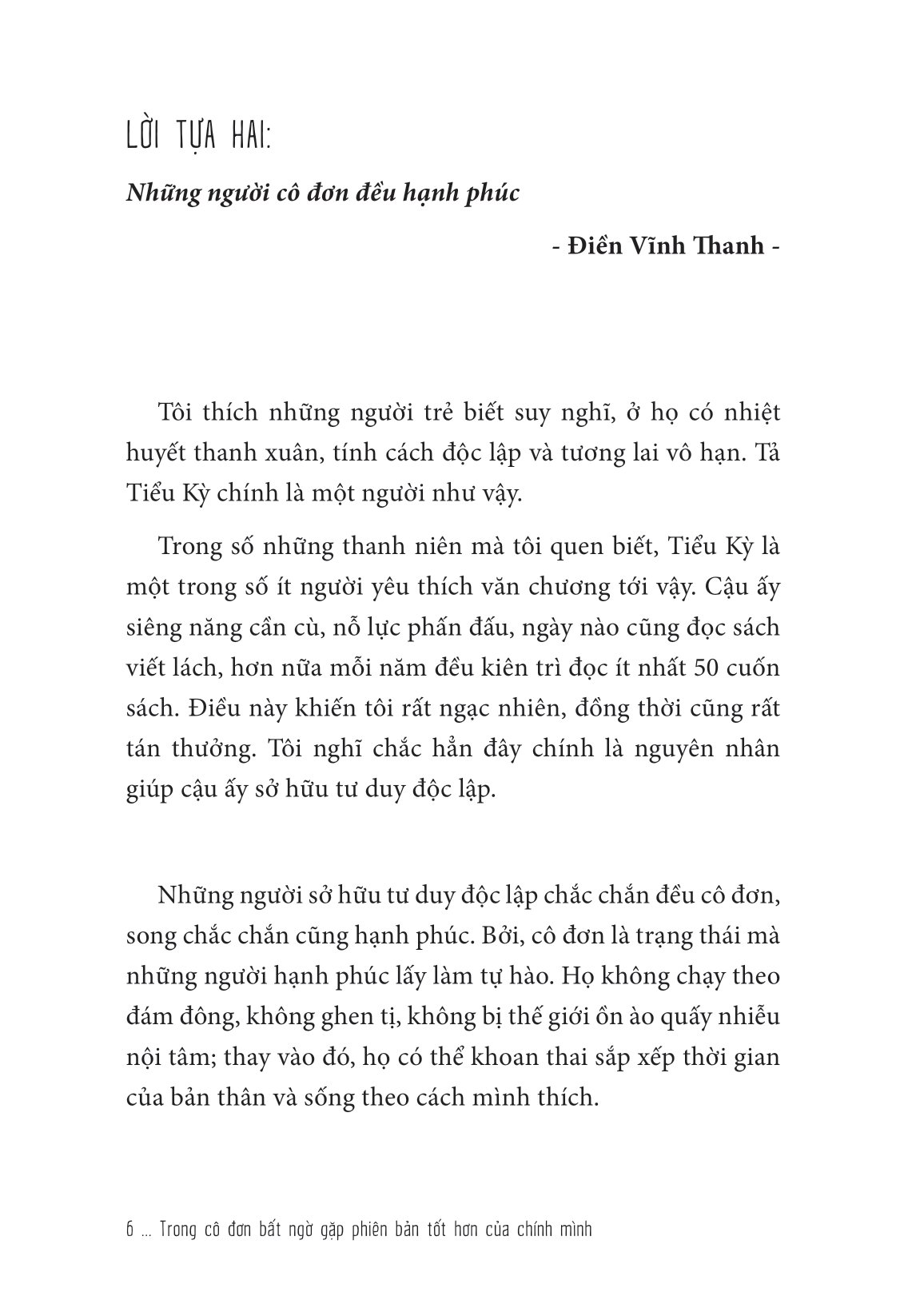 bộ trong cô đơn bất ngờ gặp phiên bản tốt hơn của chính mình