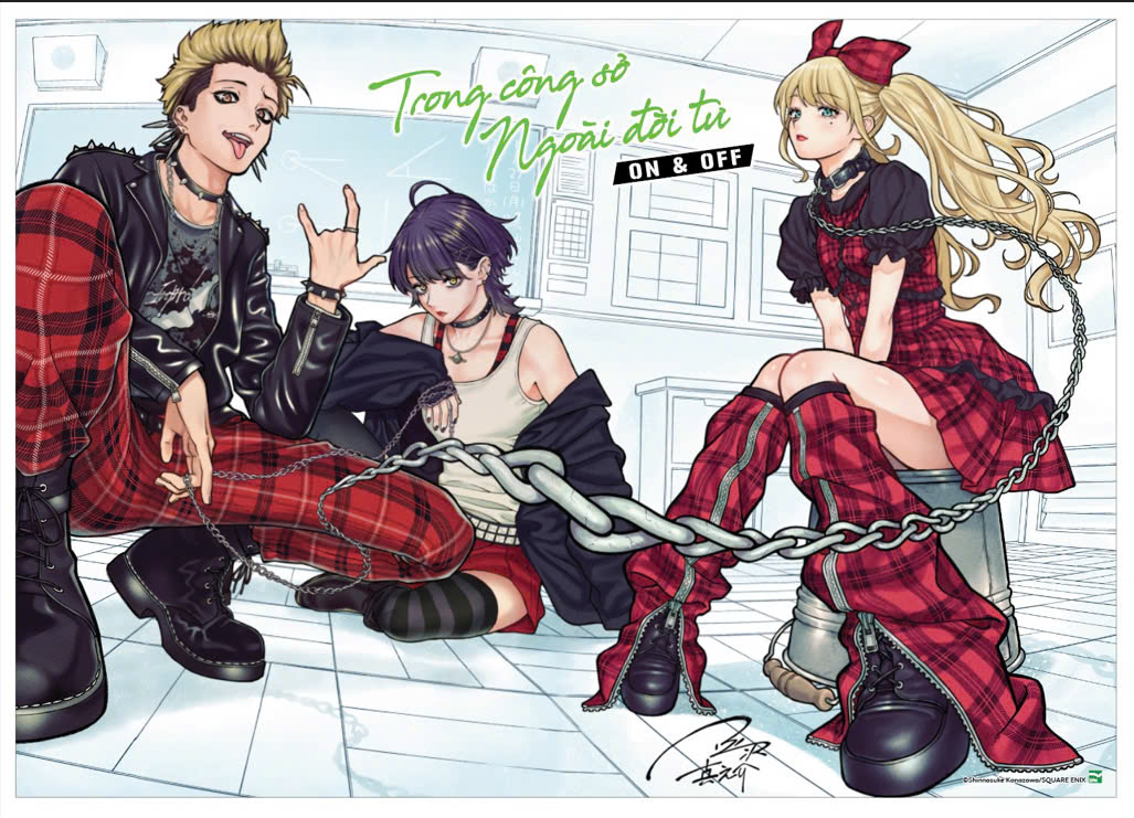 Bo
						
										
										Trong Cong So, Ngoai Doi Tu - On & Off - Tap 2 - Ban Suu Tam - Tang Kem Bookmark + Huy Hieu + Lenti Card + Plastic Card + The Nhan Vien + Poster