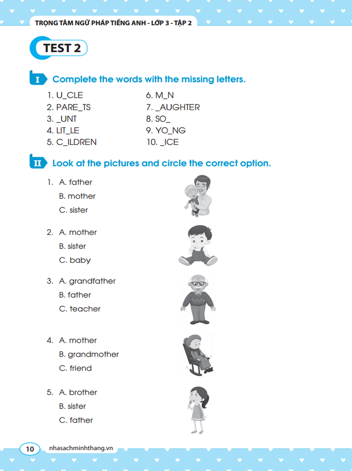 bộ trọng tâm ngữ pháp tiếng anh lớp 3 tập 2 (tái bản 2020)
