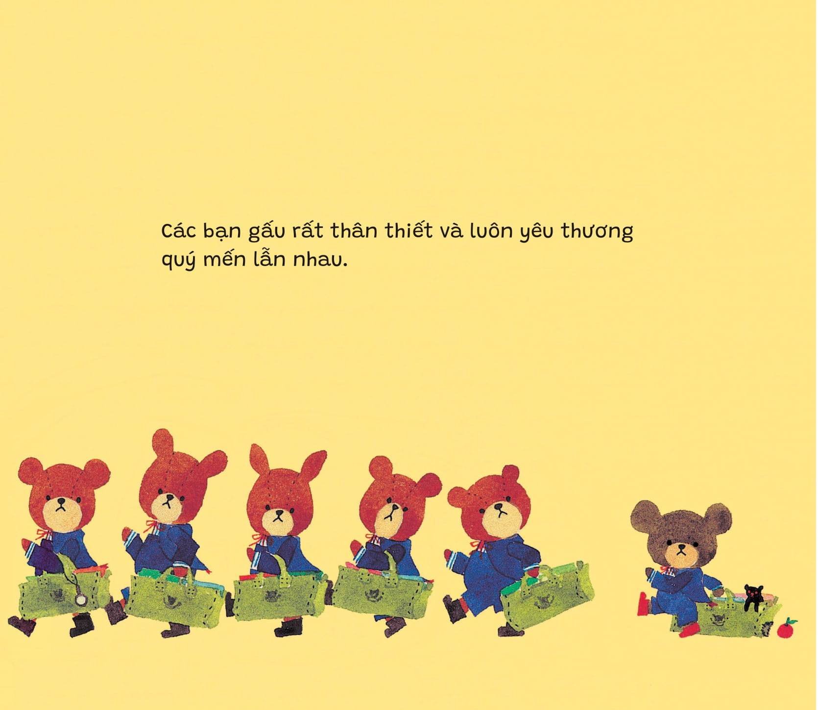 bộ trường học của gấu