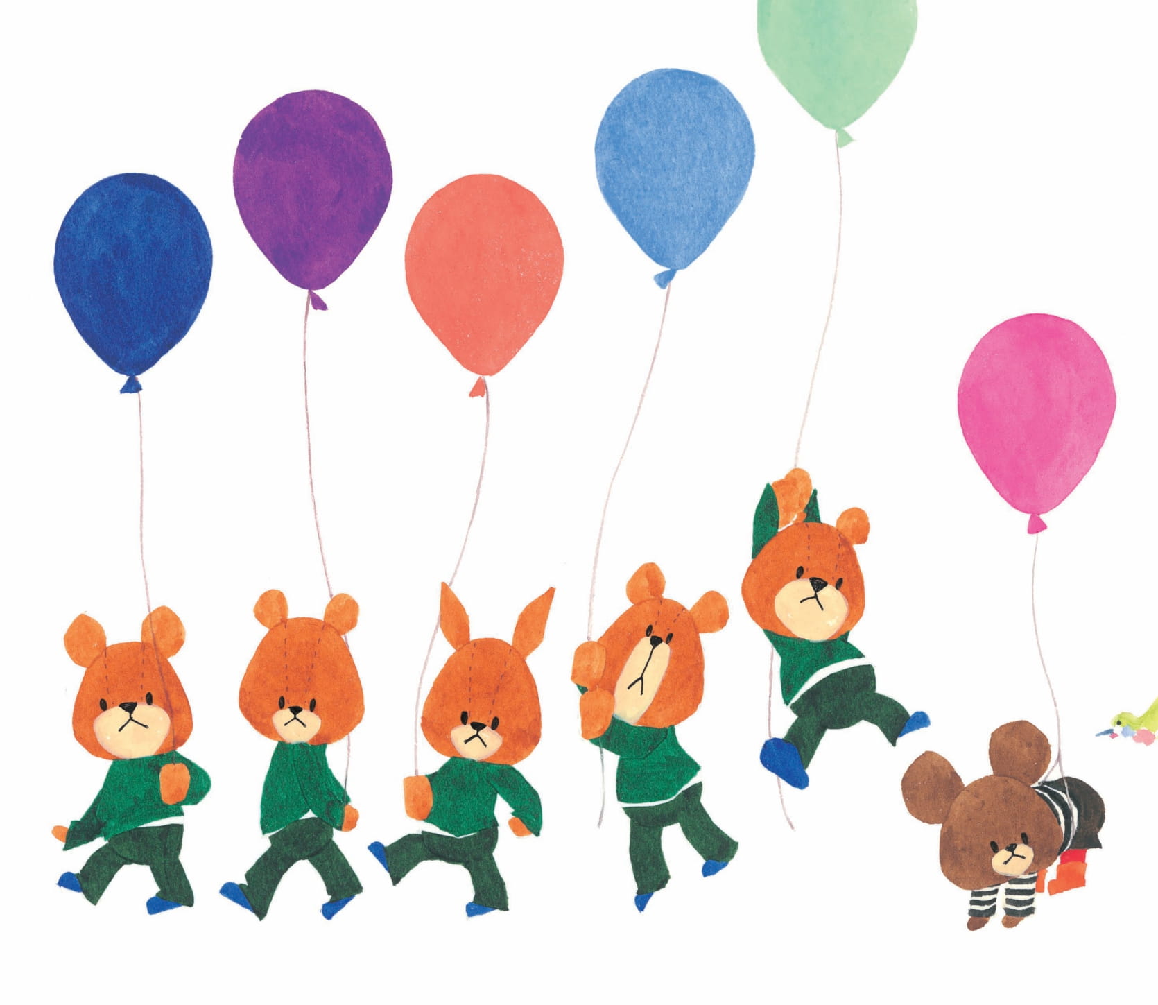 bộ trường học của gấu - bạn thân của jackie