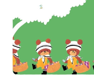 bộ trường học của gấu - jackie đạp xe đi dạo