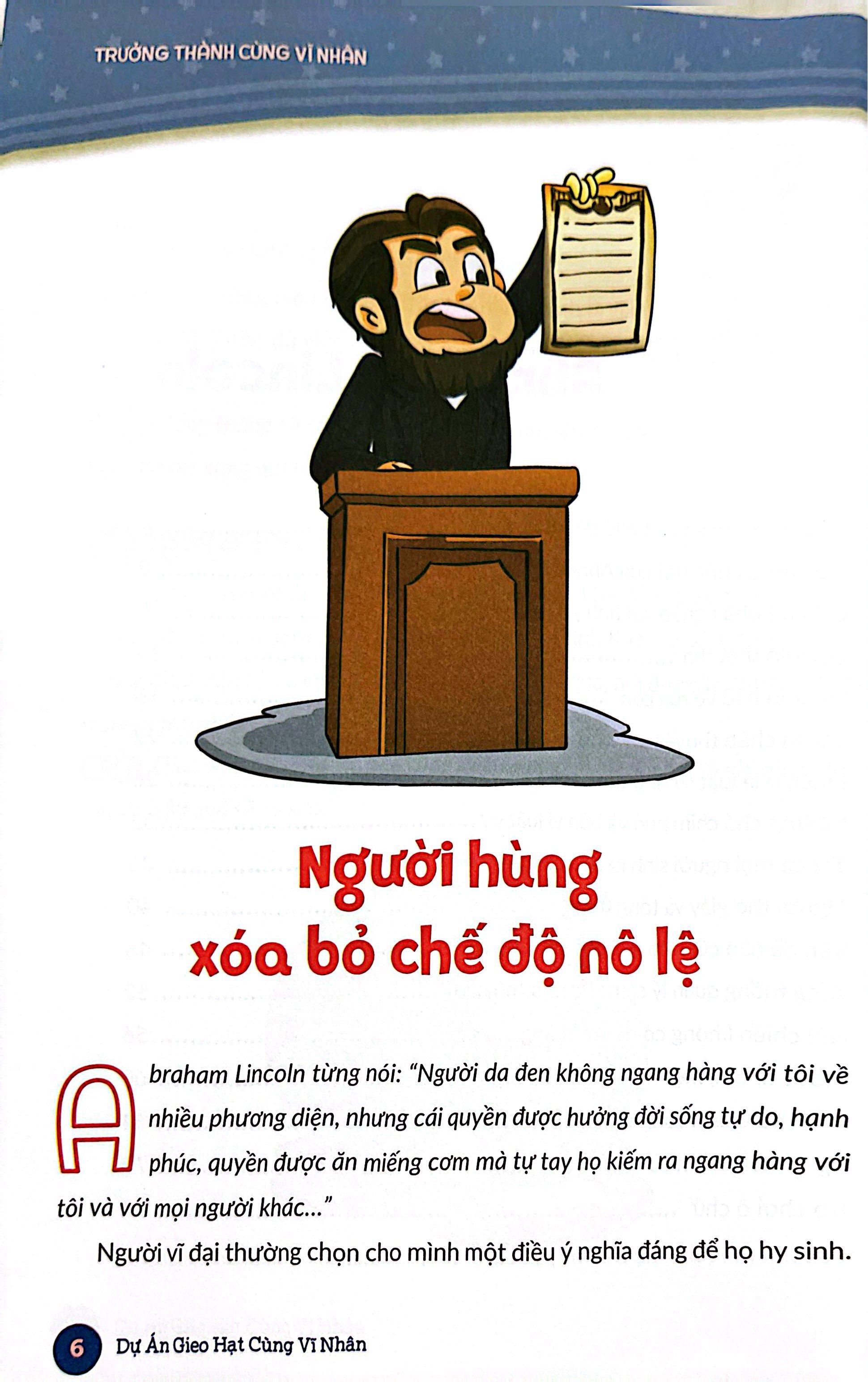 Bo
						
										
										Truong Thanh Cung Vi Nhan 1 - Cac Vi Vua Va Lanh Tu - Abraham Lincoln
