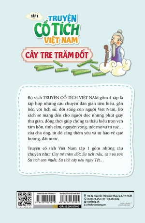 bộ truyện cổ tích việt nam - tập 1 - cây tre trăm đốt (tái bản 2023)