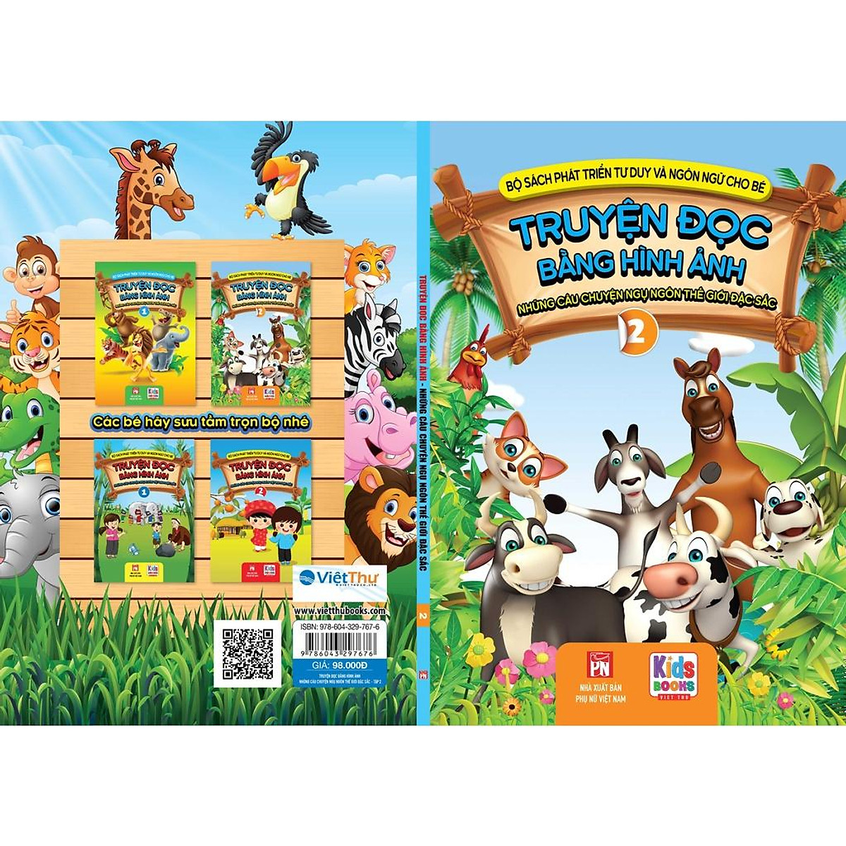 bộ truyện đọc bằng hình ảnh - những câu chuyện ngụ ngôn thế giới đặc sắc 2