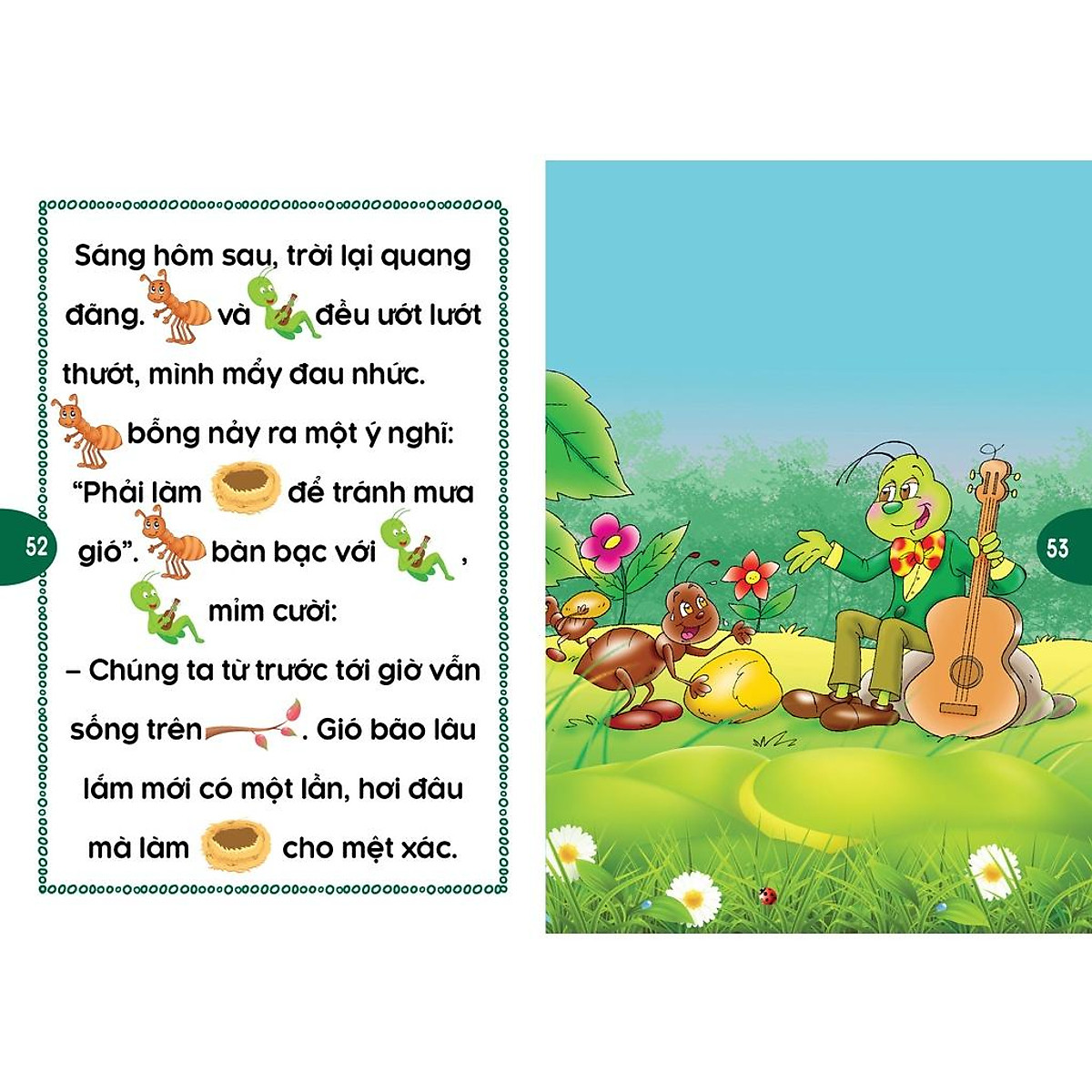 bộ truyện đọc bằng hình ảnh - những câu chuyện ngụ ngôn thế giới đặc sắc 2