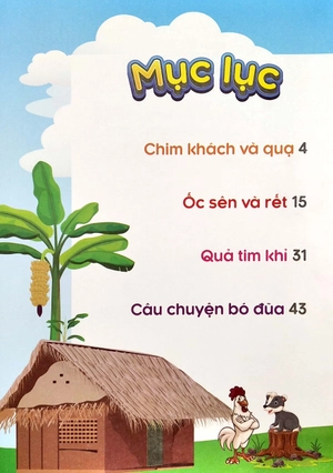 bộ truyện đọc bằng hình ảnh - những câu chuyện ngụ ngôn việt nam đặc sắc 1