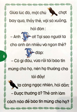 bộ truyện đọc bằng hình ảnh - những câu chuyện ngụ ngôn việt nam đặc sắc 1