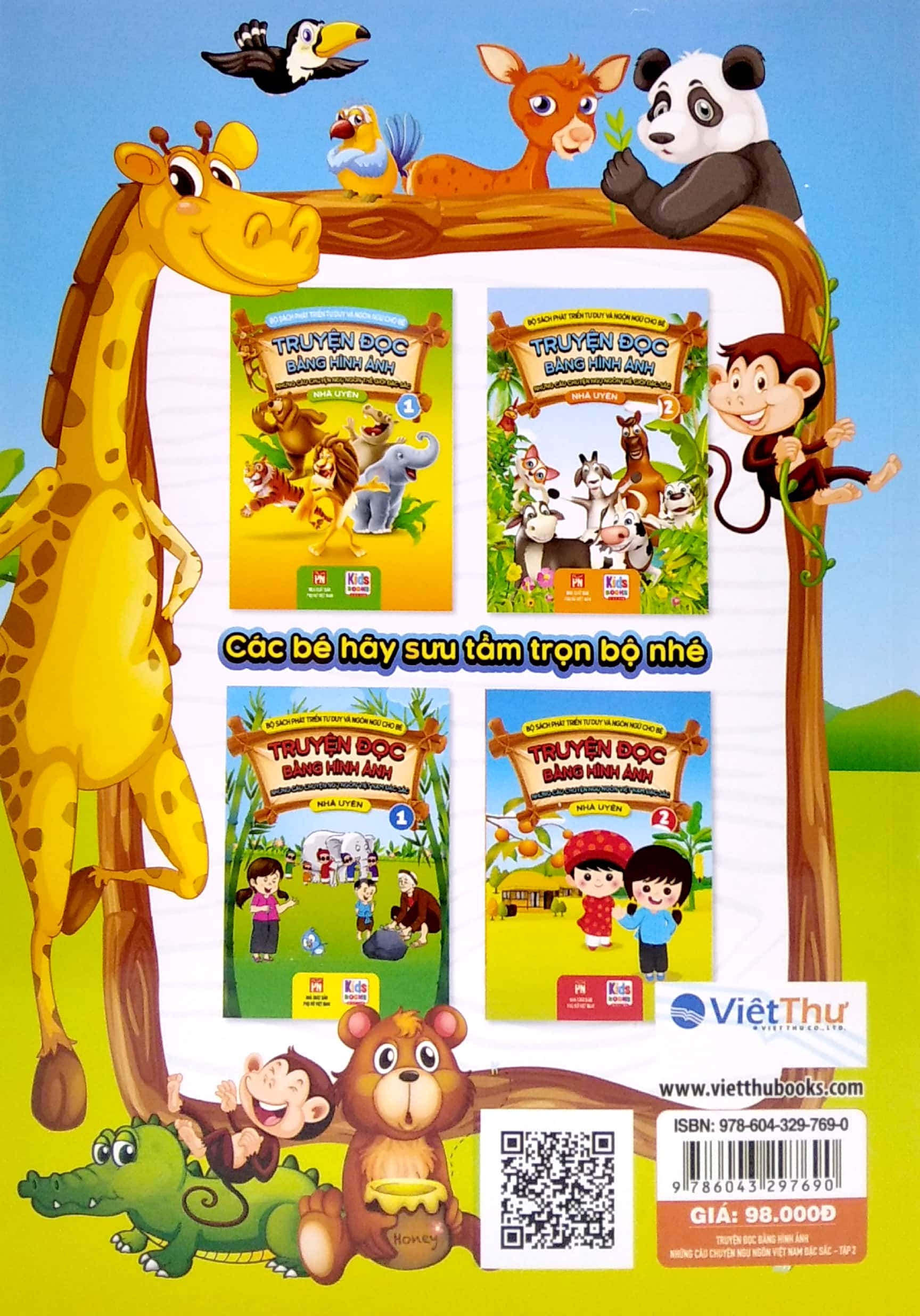 bộ truyện đọc bằng hình ảnh - những câu chuyện ngụ ngôn việt nam đặc sắc - tập 2