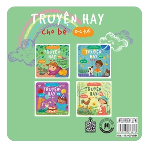 bộ truyện hay cho bé 0-6 tuổi - tập 1 (tái bản 2024)