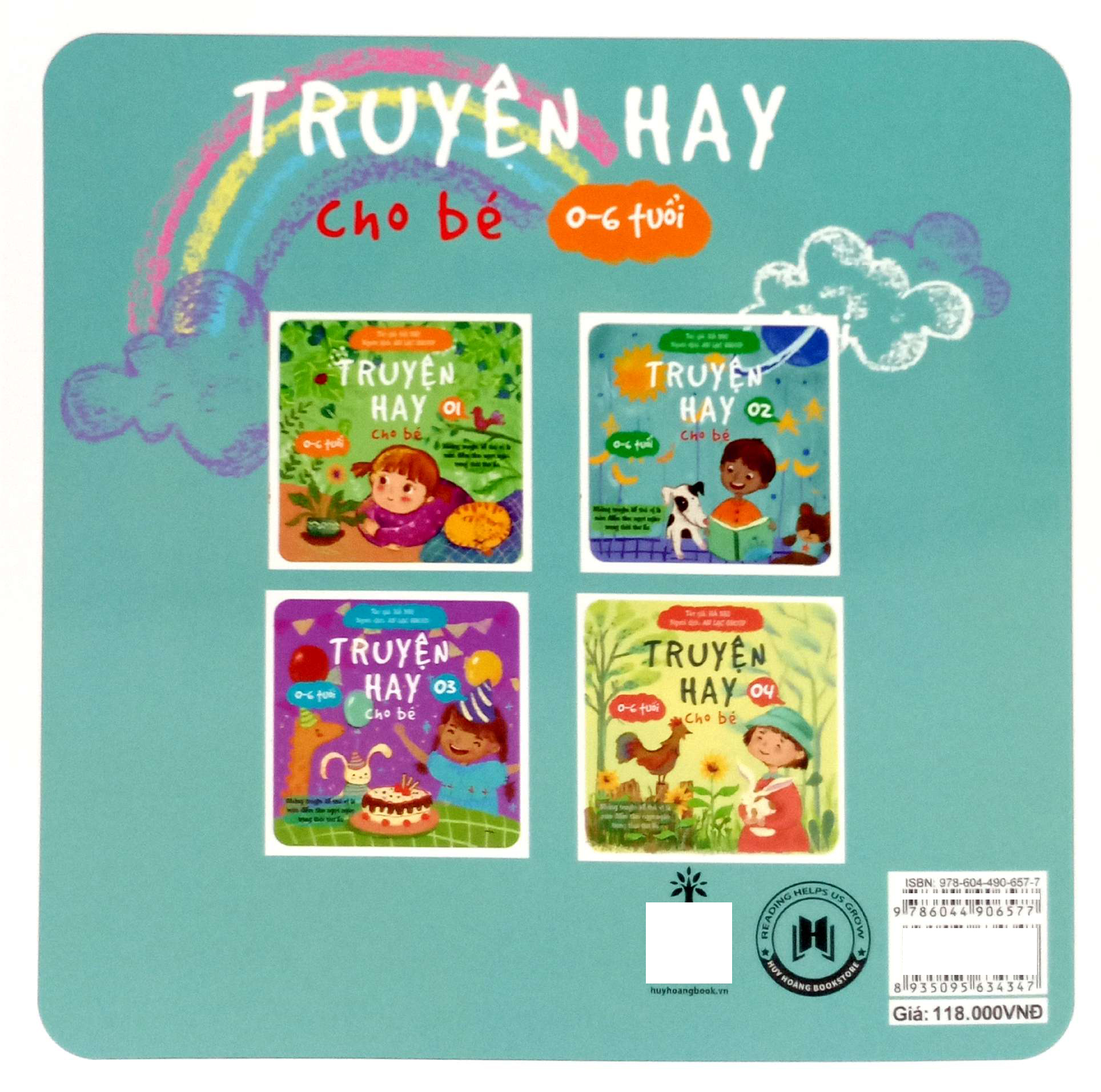 Bo
						
										
										Truyen Hay Cho Be 0-6 Tuoi - Tap 2 (Tai Ban 2024)