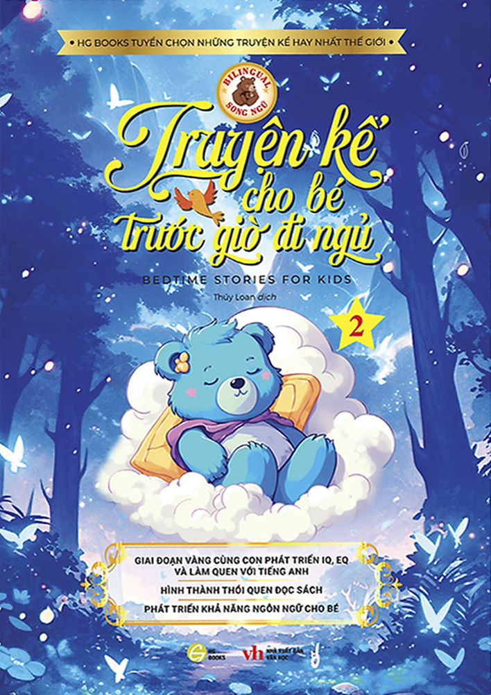 bộ truyện kể cho bé trước giờ đi ngủ - bedtime stories for kids - song ngữ việt-anh - quyển 2