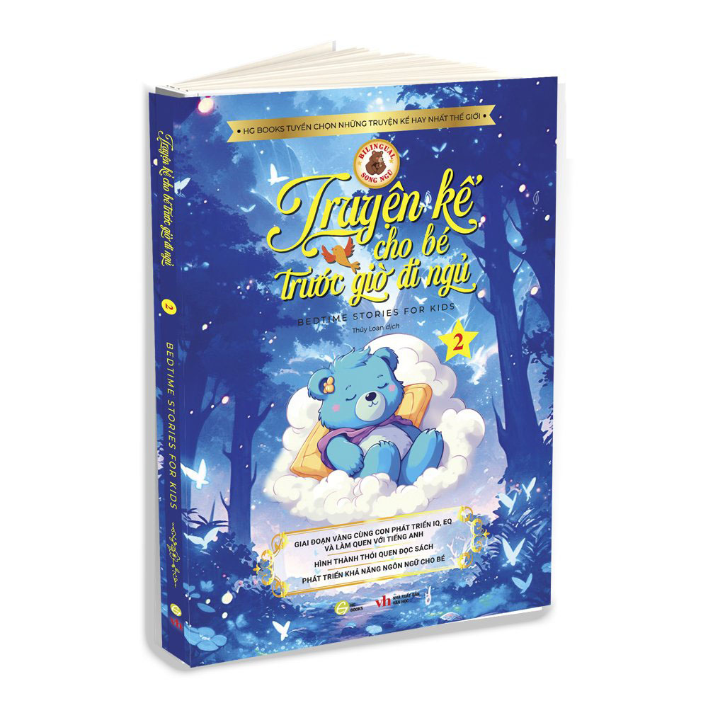 bộ truyện kể cho bé trước giờ đi ngủ - bedtime stories for kids - song ngữ việt-anh - quyển 2