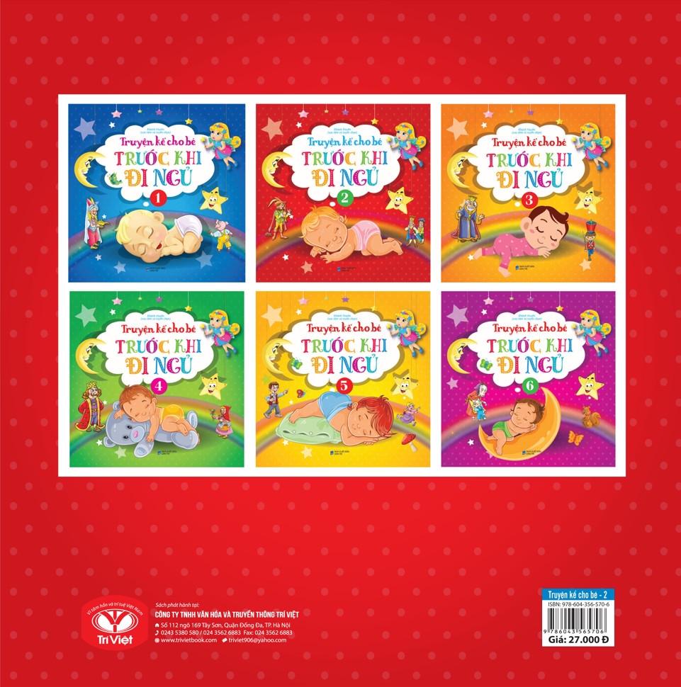 bộ truyện kể cho bé trước khi đi ngủ - quyển 2