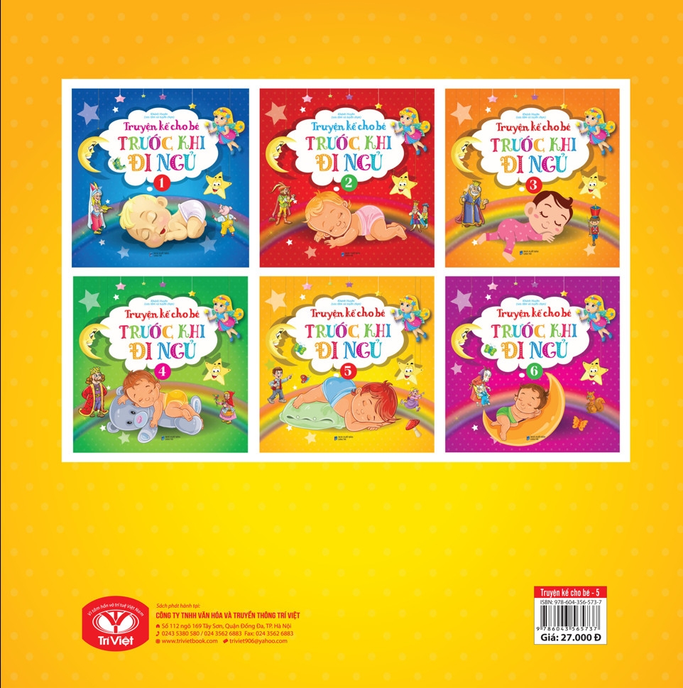 bộ truyện kể cho bé trước khi đi ngủ - quyển 5
