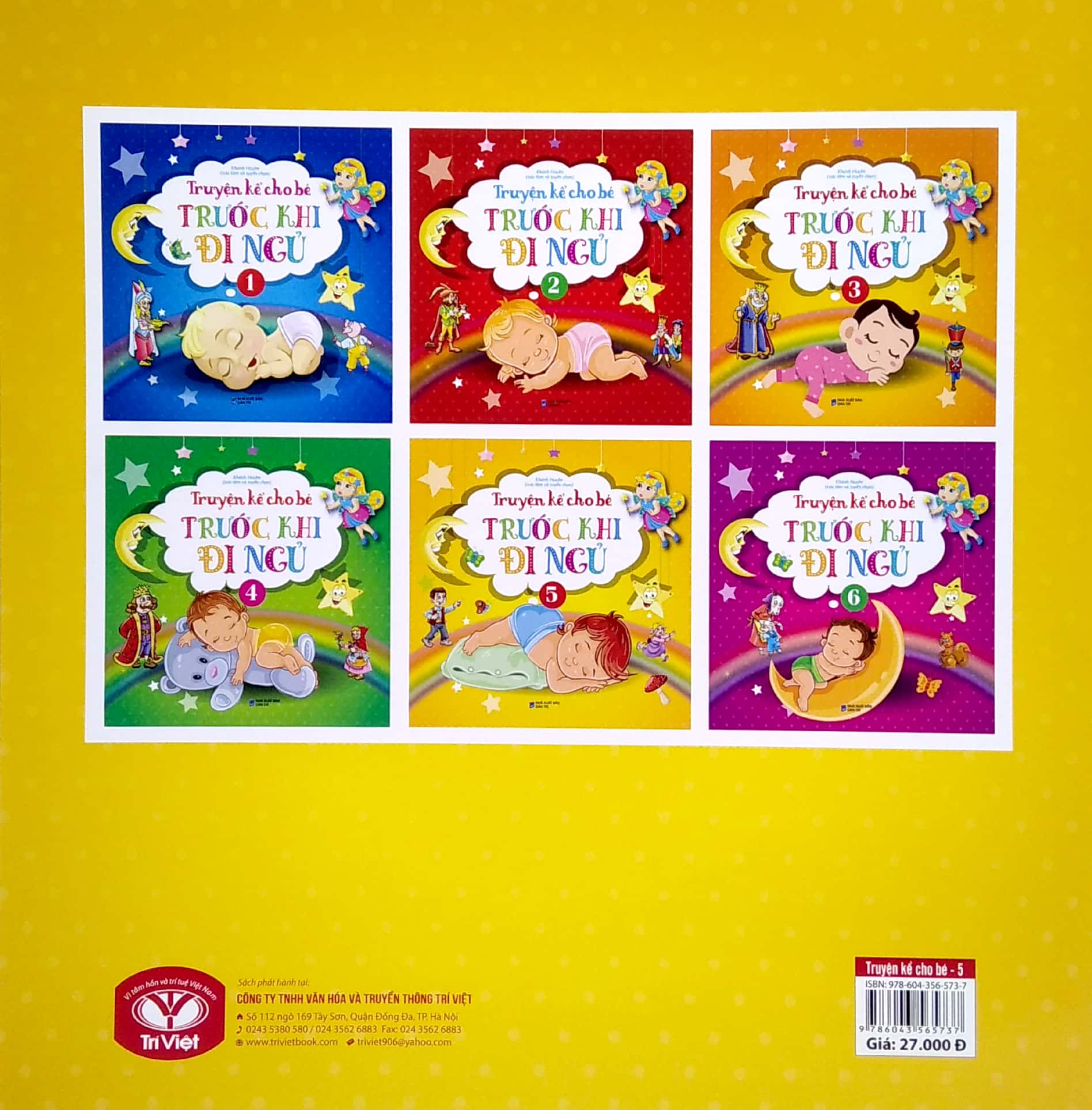 bộ truyện kể cho bé trước khi đi ngủ - quyển 5