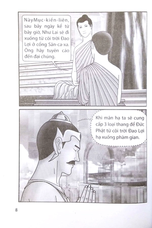 bộ truyện tranh đức phạt thích ca - từ xuất gia đến hành đạo - tập 3