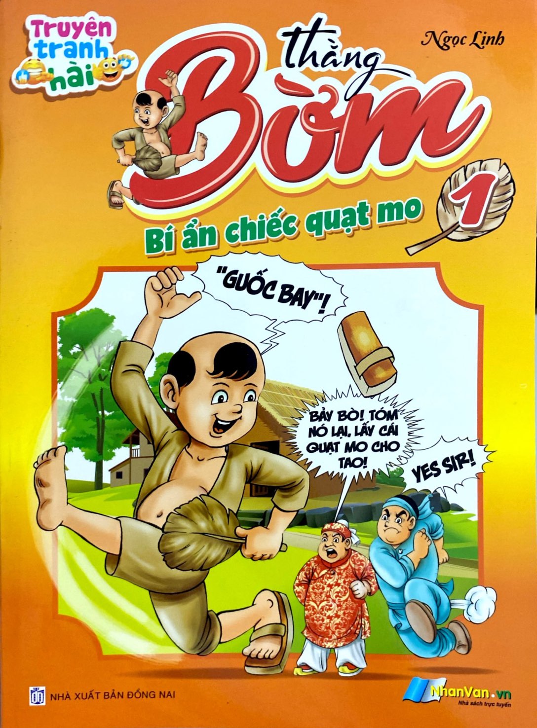 Bo
						
										
										Truyen Tranh Hai - Thang Bom - Tap 1 - Bi An Chiec Quat Mo