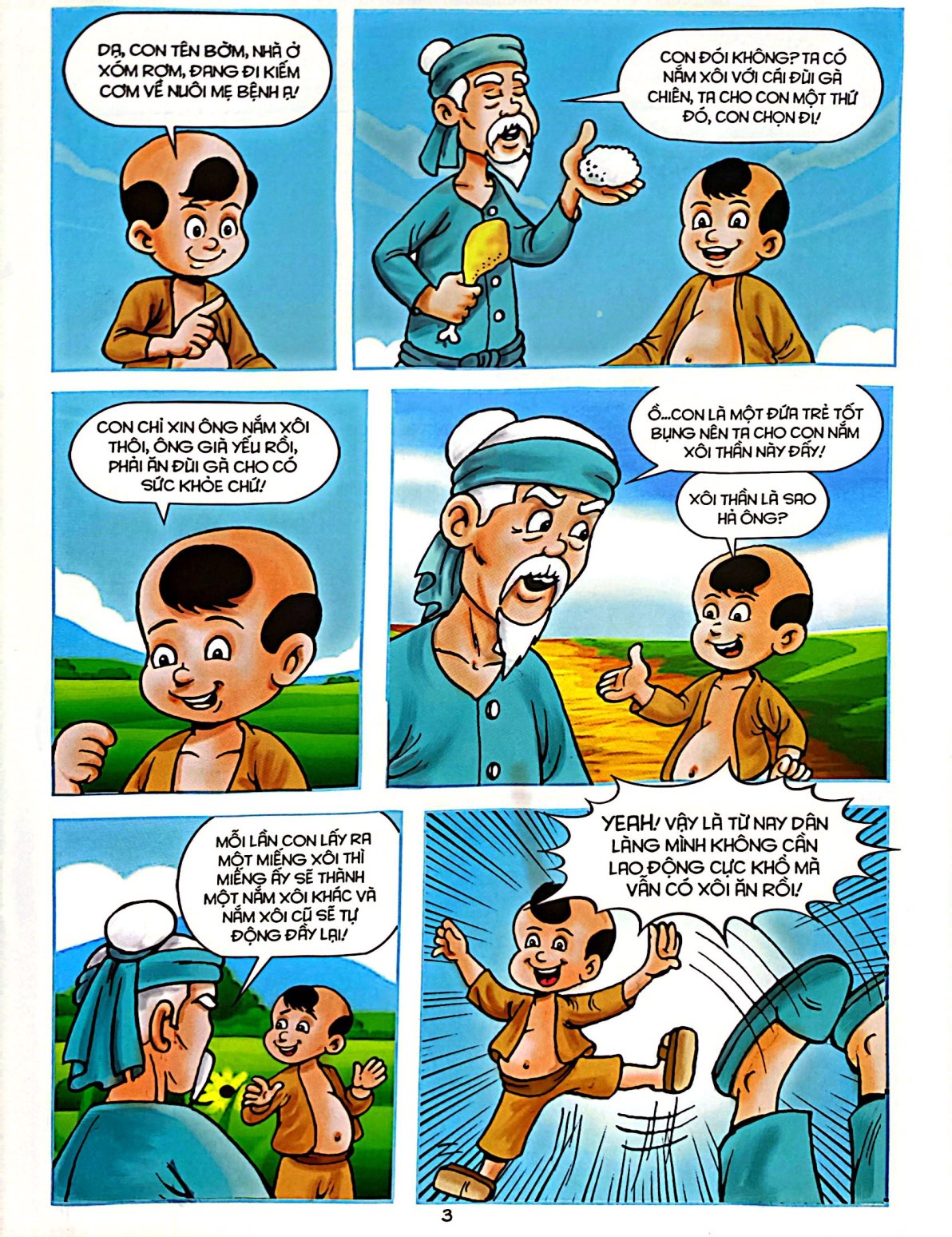 Bo
						
										
										Truyen Tranh Hai - Thang Bom - Tap 1 - Bi An Chiec Quat Mo