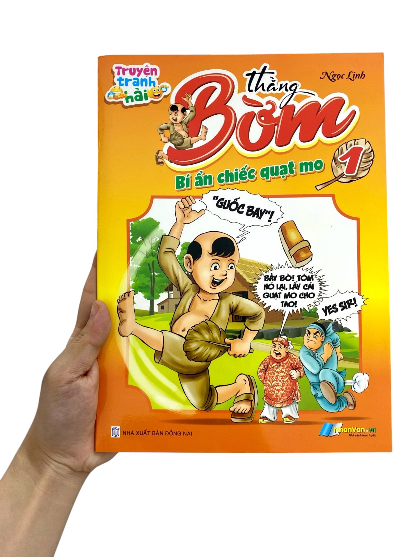 Bo
						
										
										Truyen Tranh Hai - Thang Bom - Tap 1 - Bi An Chiec Quat Mo