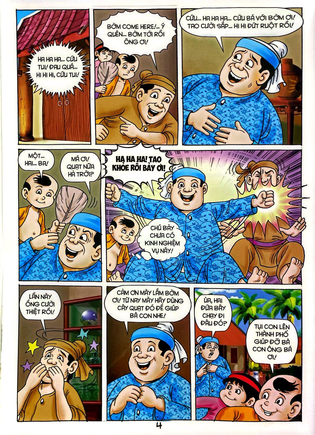 Bo
						
										
										Truyen Tranh Hai - Thang Bom - Tap 2 - Cai Bua Cua Bong