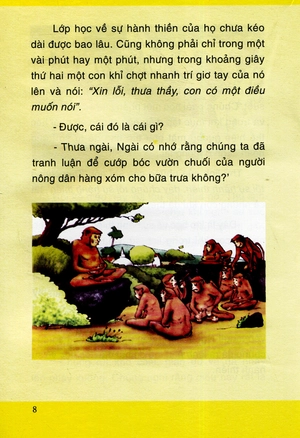 bộ truyện tranh phật giáo - tâm khỉ