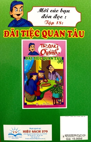 bộ truyện tranh trạng quỳnh - tập 17: thơ trống vần thiêng (in màu)