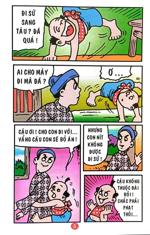 bộ truyện tranh trạng quỳnh - tập 18: đãi tiệc quan tàu (in màu)