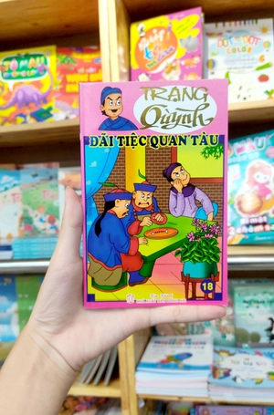 bộ truyện tranh trạng quỳnh - tập 18: đãi tiệc quan tàu (in màu)