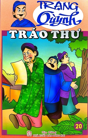 bộ truyện tranh trạng quỳnh - tập 20: tráo thư (in màu)