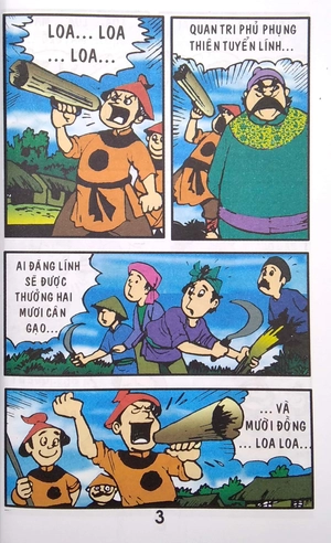 bộ truyện tranh trạng quỳnh - tập 4: miệng kẻ sang (in màu)