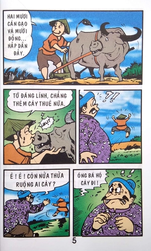 bộ truyện tranh trạng quỳnh - tập 4: miệng kẻ sang (in màu)