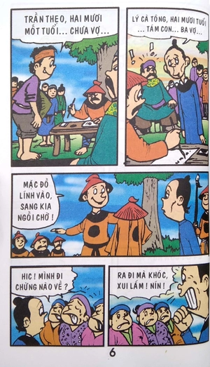 bộ truyện tranh trạng quỳnh - tập 4: miệng kẻ sang (in màu)